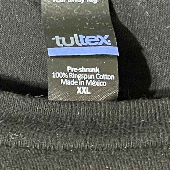 Bring Me The Horizon Mantra Graphic Tee XXL Black 100% Ringspun Cotton Tultex - Picture 4 of 7